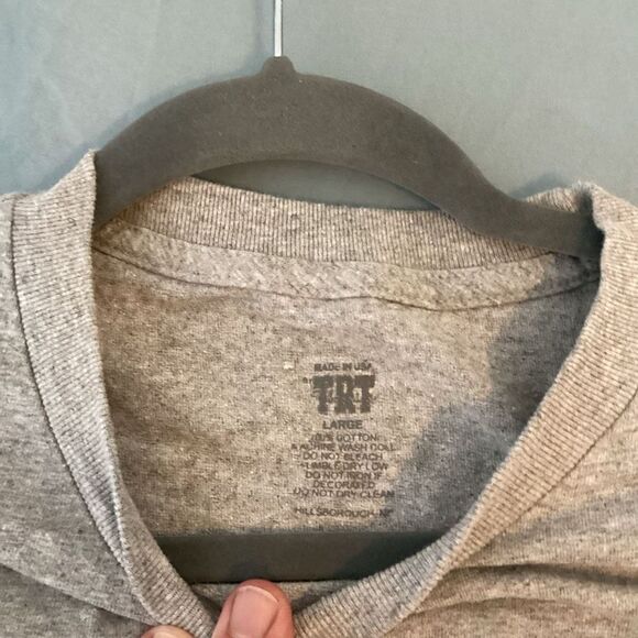 Mens Duke Blue‎ Devils Baseball short sleeved Tee Gray/blue/white large - Picture 3 of 5